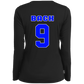OPG Custom Design #17. Back 9. Ladies’ Long Sleeve Performance V-Neck Tee