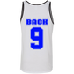 OPG Custom Design #17. Back 9. 2 Tone Tank 100% Combed and Ringspun Cotton