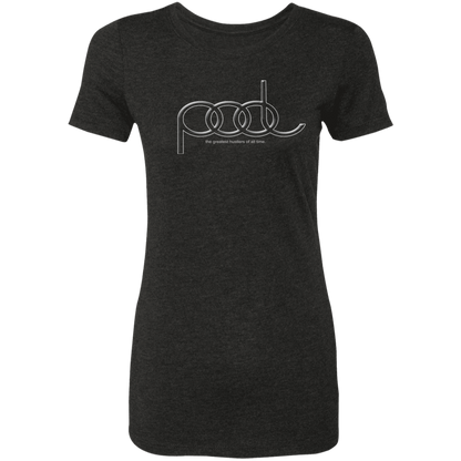 The GHOATS Custom Design. #3 POOL. APA Parody. Ladies' Triblend T-Shirt
