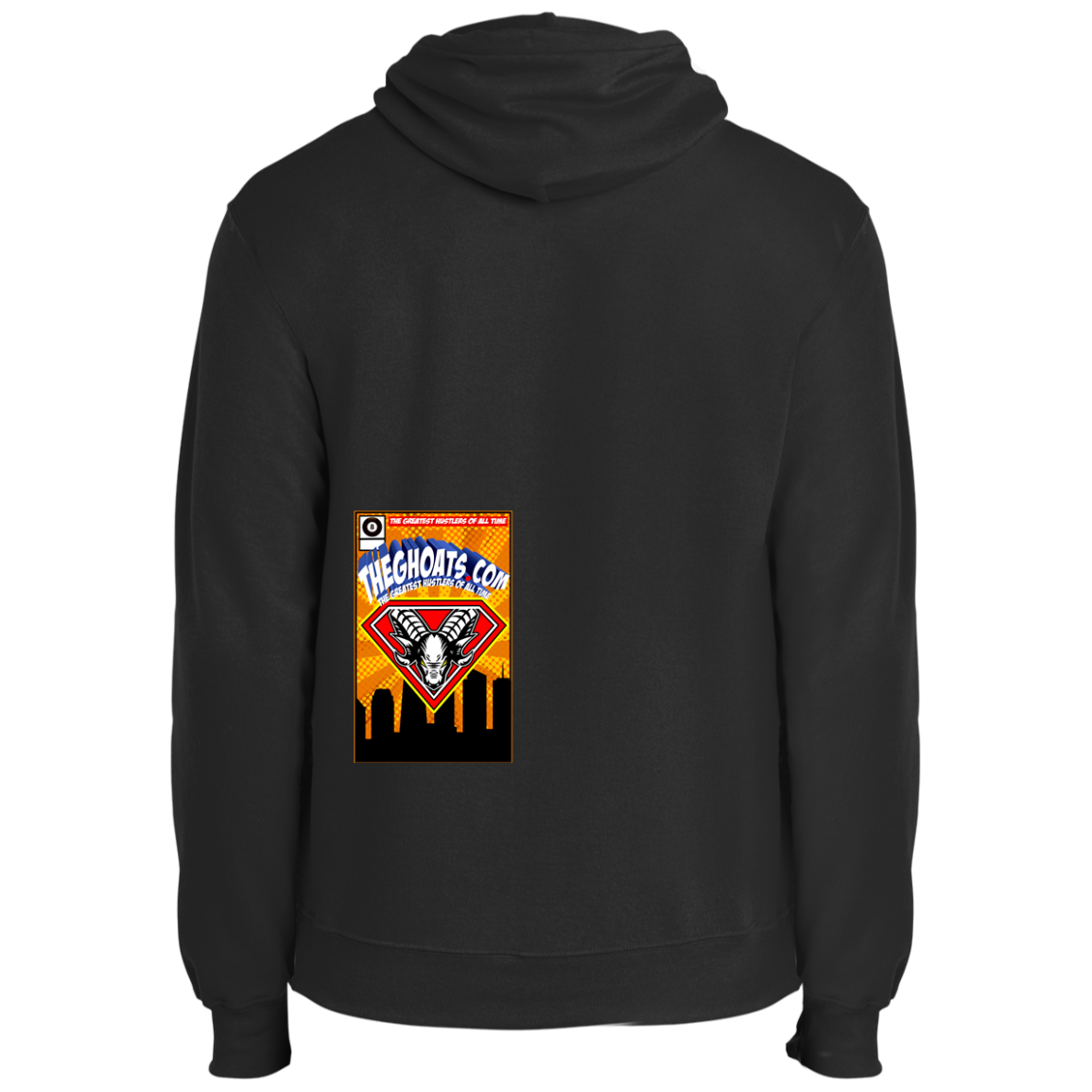 The GHOATS Custom Design. #38 Super 3. APA League. Fleece Pullover Hoodie