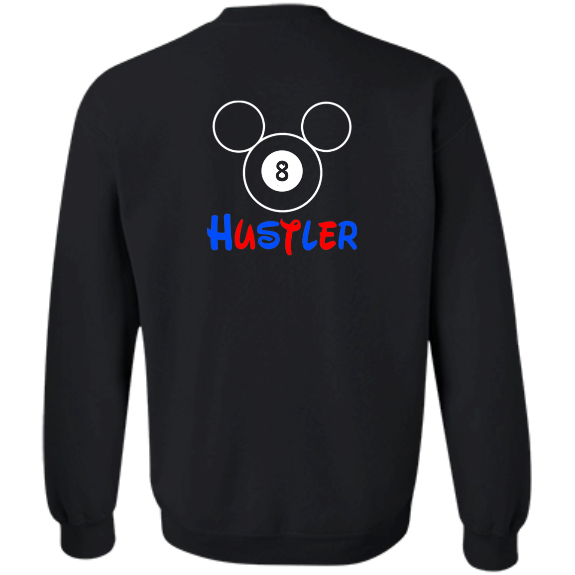 The GHOATS Custom Design. #18 Hustler Fan Art. Crewneck Pullover Sweatshirt