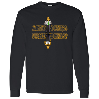 ArtichokeUSA Custom Design. Façade: (Noun) A false appearance that makes someone or something seem more pleasant or better than they really are.  100 % Cotton LS T-Shirt