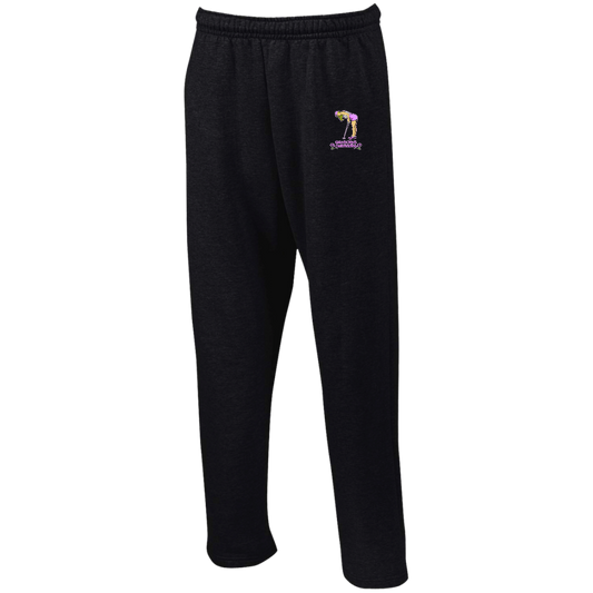 OPG Custom Design #13. Drive it. Chip it. One Putt Golf it. Open Bottom Sweatpants with Pockets