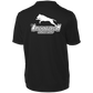 ArtichokeUSA Custom Design. Ruffing the Passer. Pitbull Edition. Male Version. Men's Moisture-Wicking Tee