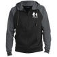 OPG Custom Design #7. Father and Son's First Beer. Don't Tell Your Mother. Sport-Wick® Full-Zip Hooded Jacket