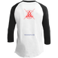 The GHOATS Custom Design. #35 SNOOKER. Youth 3/4 Raglan Sleeve Shirt