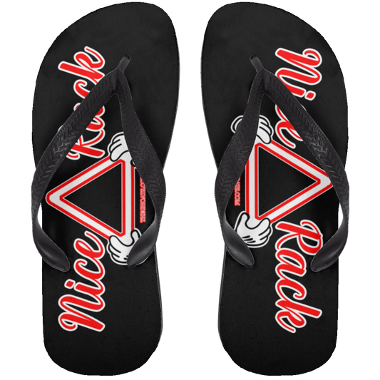 The GHOATS Custom Design. #20 Nice Rack. Adult Flip Flops