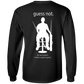 The GHOATS Custom Design. #40 Got Game? / Guess Not. Long Sleeve Cotton T-Shirt