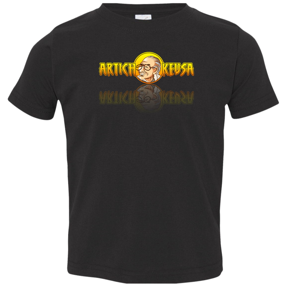 ArtichokeUSA Character and Font design. Stan Lee Thank You Fan Art. Let's Create Your Own Design Today. Toddler Jersey T-Shirt