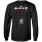 The GHOATS Custom Design. #5 The Best Offense is a Good Defense. Long Sleeve Cotton T-Shirt