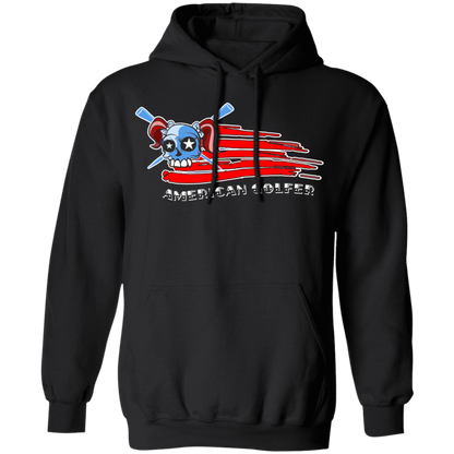OPG Custom Design #12. Golf America. Female Edition. Pullover Hoodie