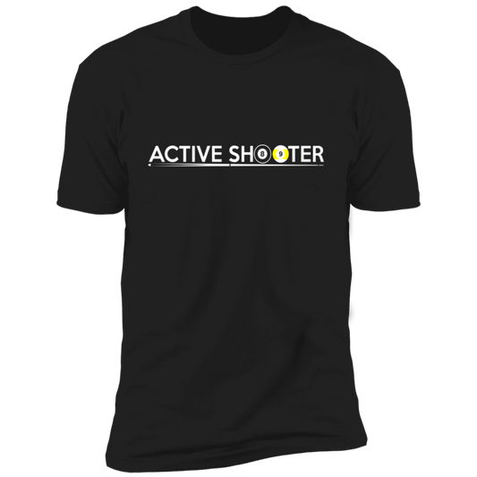 The GHOATS Custom Design #1. Active Shooter. Premium Short Sleeve T-Shirt