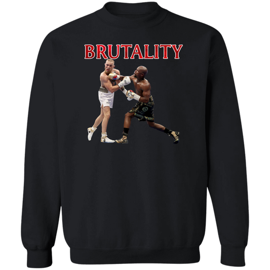 Artichoke Fight Gear Custom Design #5. Brutality! Crewneck Pullover Sweatshirt