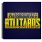 The GHOATS custom design #25. PlayersUnknown Billiards. PUBG Parody. Pool / Billiards. Square Canvas .75in Frame