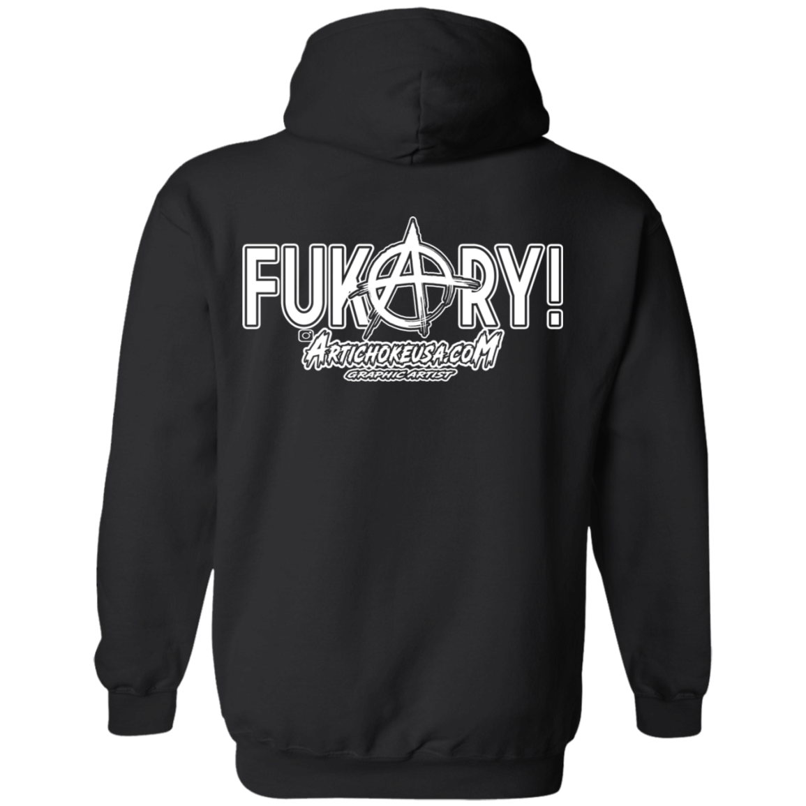 ArtichokeUSA Custom Design. FUKCERY. The New Bullshit. Pullover Hoodie