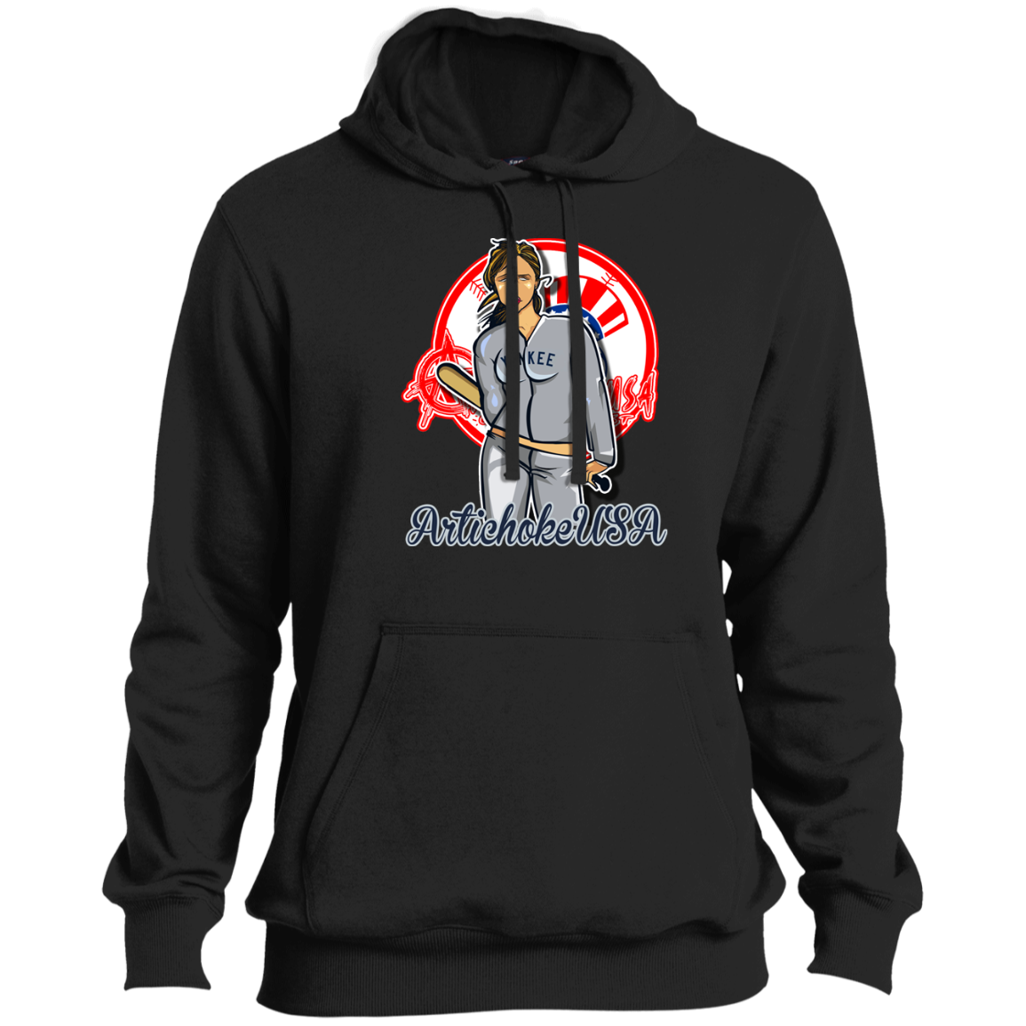 ArtichokeUSA Character and Font Design. Let’s Create Your Own Design Today. Brooklyn. Tall Pullover Hoodie