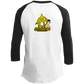 ArtichokeUSA Character and Font Design. Let’s Create Your Own Design Today. Betty. Men's 3/4 Raglan Sleeve Shirt
