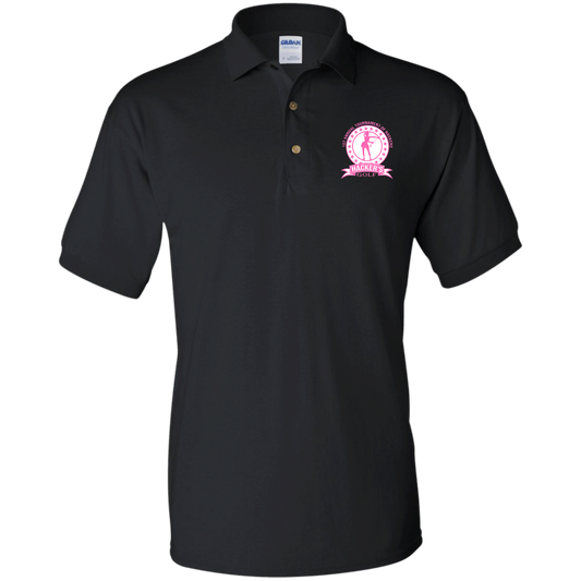 ZZZ#20 OPG Custom Design. 1st Annual Hackers Golf Tournament. Ladies Edition. Jersey Polo Shirt