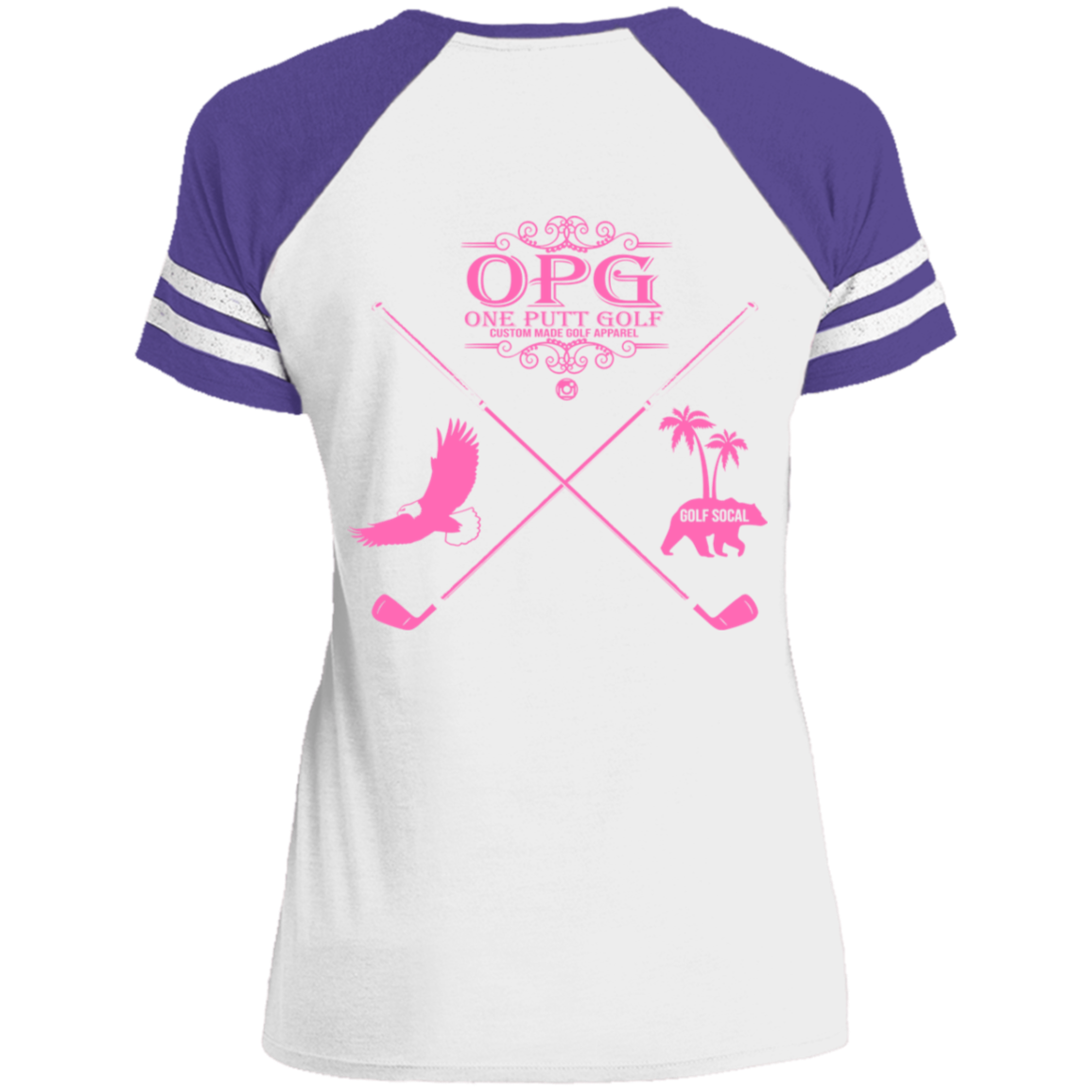 OPG Custom Design #8. Drive. Ladies' Game V-Neck T-Shirt