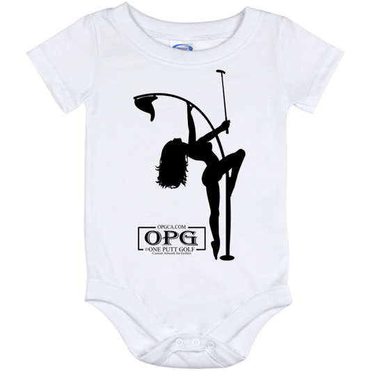 OPG Custom Design #10. Flag Pole Dancer. Baby Onesie 12 Month
