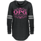 OPG Custom Design #5. Golf Tee-Shirt. Golf Humor. Ladies Hooded Low Key Pullover