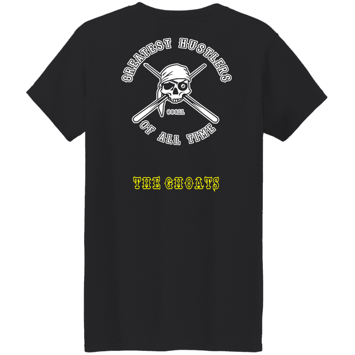 The GHOATS Custom Design. #4 Motorcycle Club Style. Ver 1/2. Ladies' Basic T-Shirt