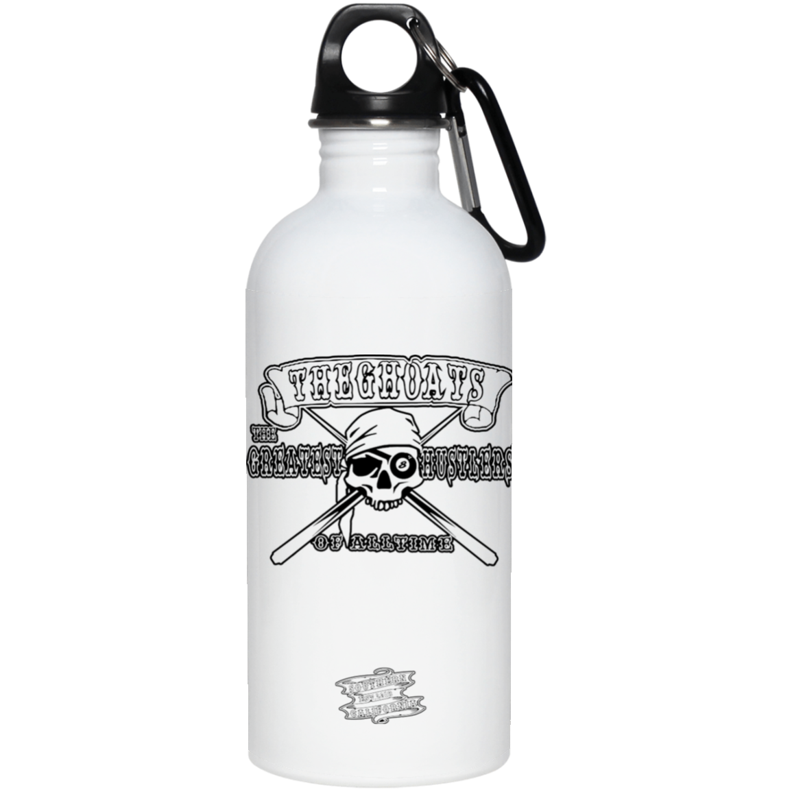 The GHOATS Custom Design. #4 Motorcycle Club Style. Ver 2/2. 20 oz. Stainless Steel Water Bottle