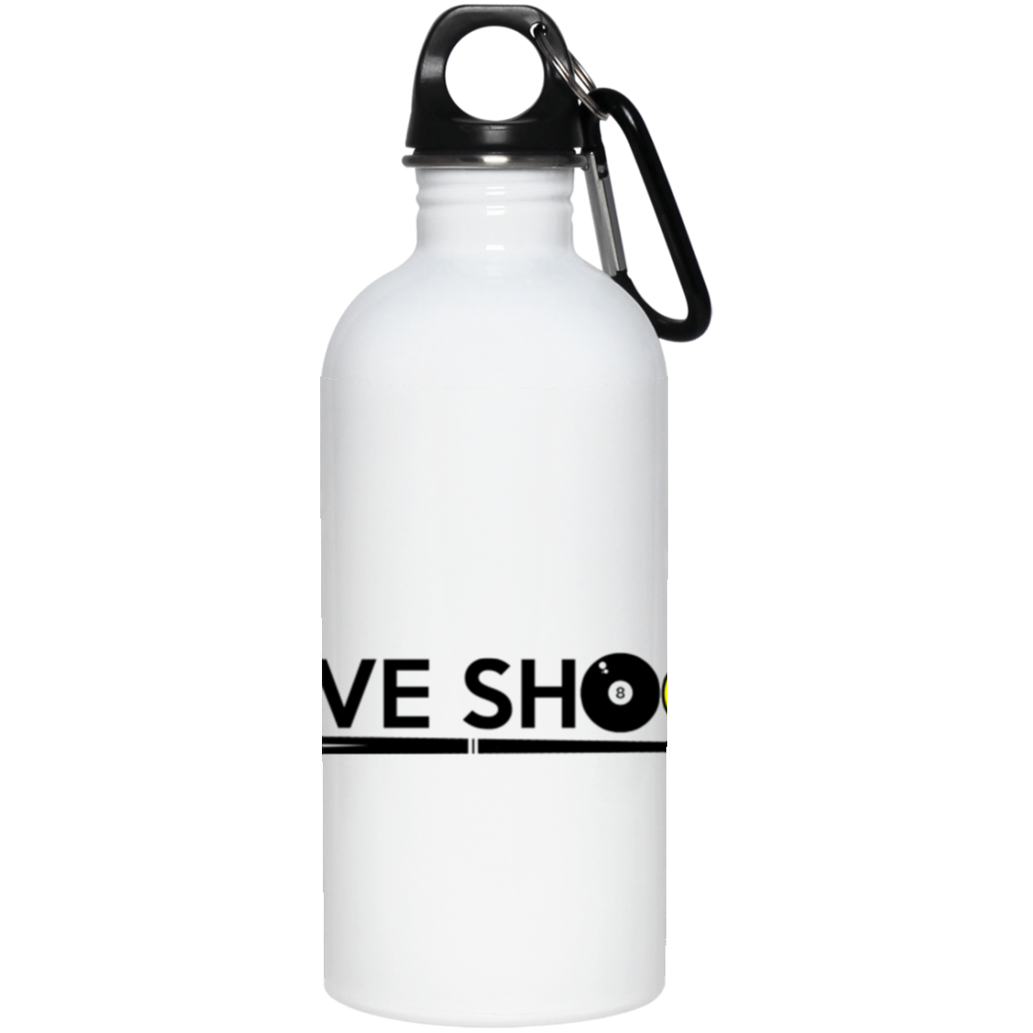 The GHOATS Custom Design #1. Active Shooter. 20 oz. Stainless Steel Water Bottle