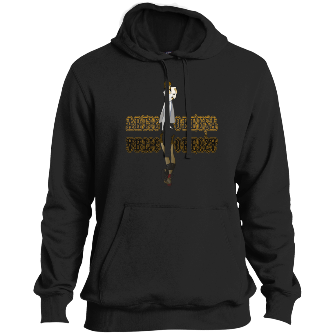 ArtichokeUSA Custom Design. Façade: (Noun) A false appearance that makes someone or something seem more pleasant or better than they really are.  Ultra Soft Pullover Hoodie