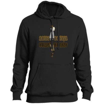 ArtichokeUSA Custom Design. Façade: (Noun) A false appearance that makes someone or something seem more pleasant or better than they really are.  Ultra Soft Pullover Hoodie