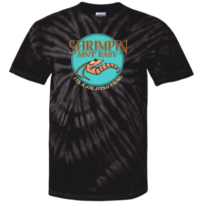 Artichoke Fight Gear Custom Design #18. Shrimpin ain't Easy. Youth Tie Dye T-Shirt