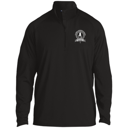 OPG Custom Design #20. 1st Annual Hackers Golf Tournament. 1/2 Zip Raglan Performance Pullover