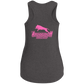 ArtichokeUSA Custom Design. Ruffing the Passer. Pitbull Edition. Female Version. Ladies' Tri Racerback Tank