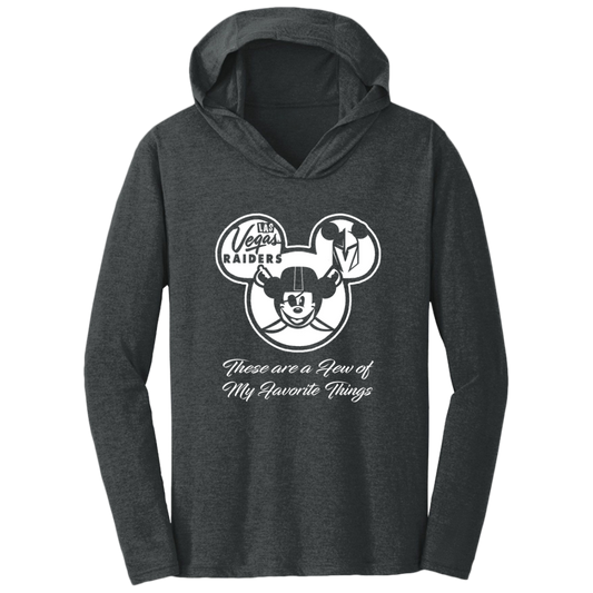 ArtichokeUSA Custom Design. Las Vegas Raiders & Mickey Mouse Mash Up. Fan Art. Parody. Triblend T-Shirt Hoodie