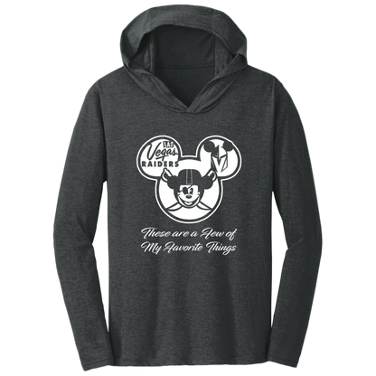 ArtichokeUSA Custom Design. Las Vegas Raiders & Mickey Mouse Mash Up. Fan Art. Parody. Triblend T-Shirt Hoodie