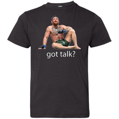Artichoke Fight Gear Custom Design #10. Got Talk? Youth Jersey 100% Combed Ringspun Cotton T-Shirt