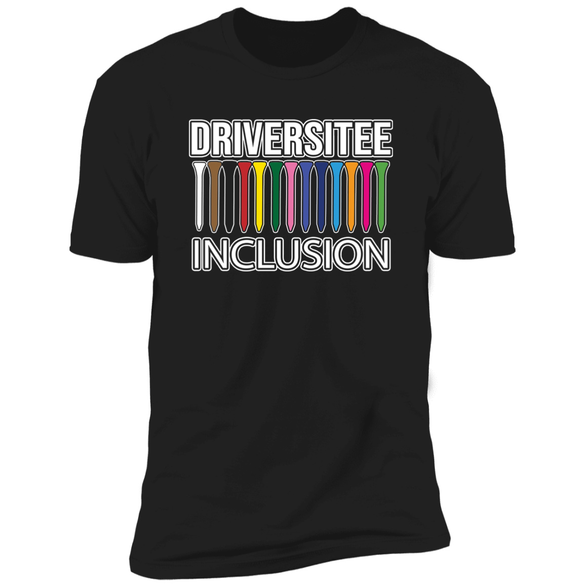 ZZZ#06 OPG Custom Design. DRIVER-SITEE & INCLUSION. 100% Ring Spun Combed Cotton T-Shirt