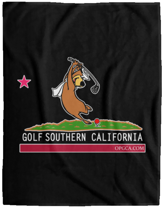 OPG Custom Design #15. Golf California Part 2 Fan Art. Cozy Plush Fleece Blanket - 60x80