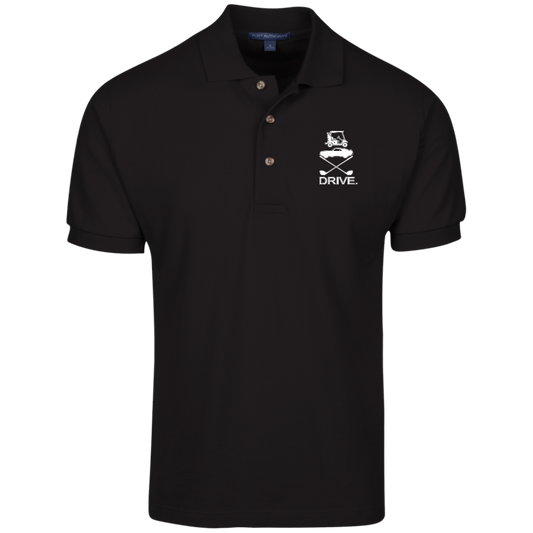 OPG Custom Design #8. Drive. 100% Ring Spun Combed Cotton Polo