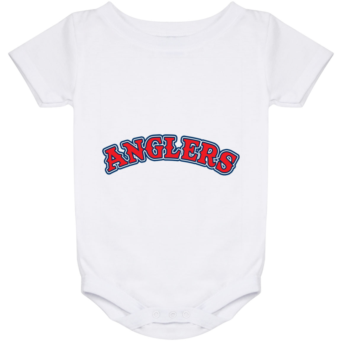 ArtichokeUSA Custom Design. Anglers. Southern California Sports Fishing. Los Angeles Angels Parody. Baby Onesie 24 Month