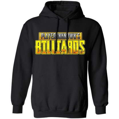 The GHOATS Custom Design. #27 PlayerUnknown's Billiards. PUBG Parody. Basic Pullover Hoodie