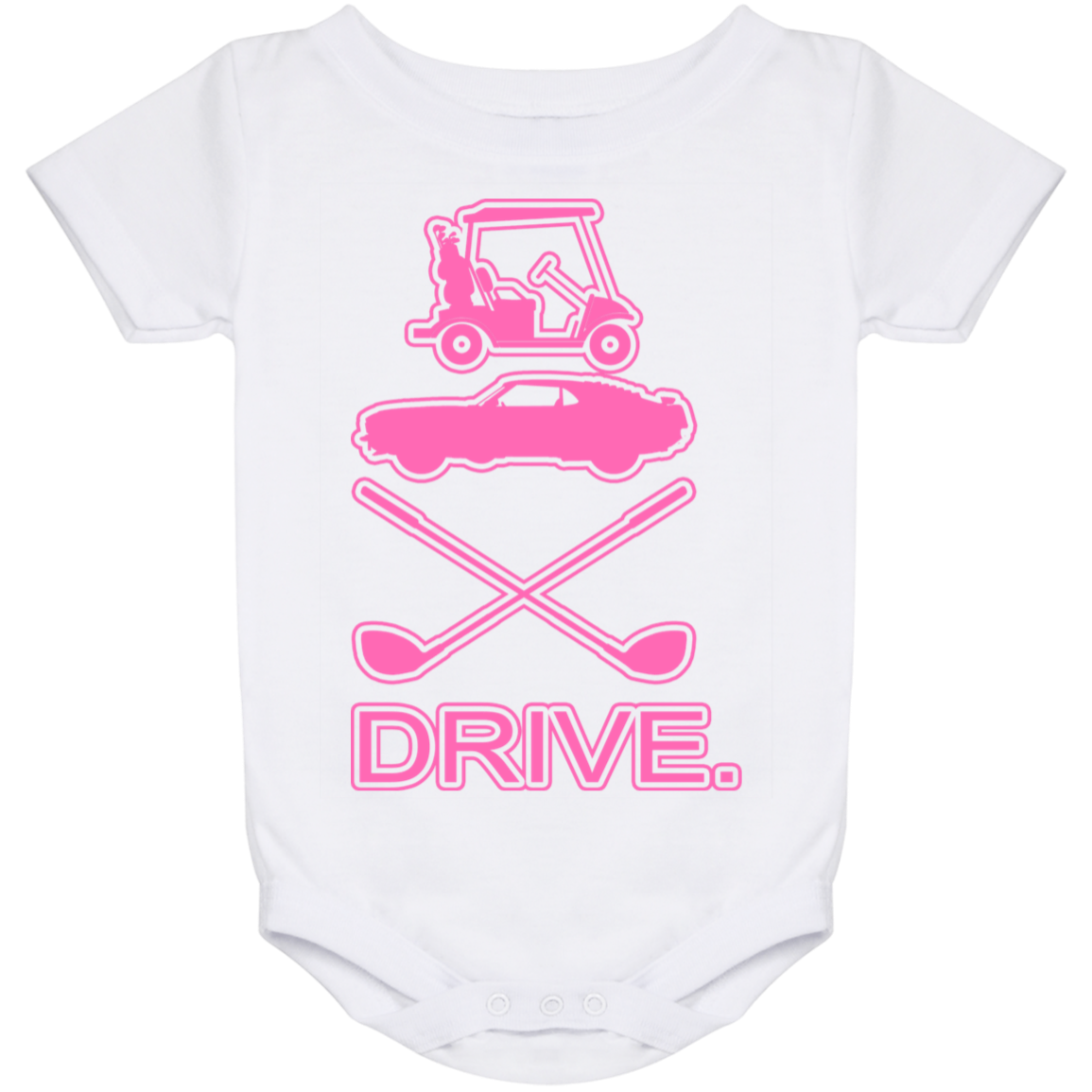OPG Custom Design #8. Drive. Baby Onesie 24 Month