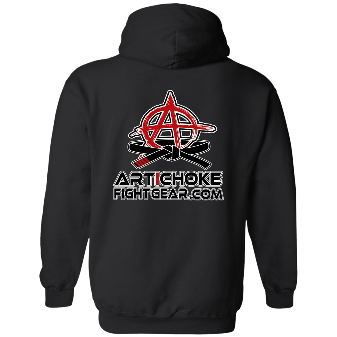 Artichoke Fight Gear Custom Design #5. Brutality! 50/50 Blend Pullover Hoodie