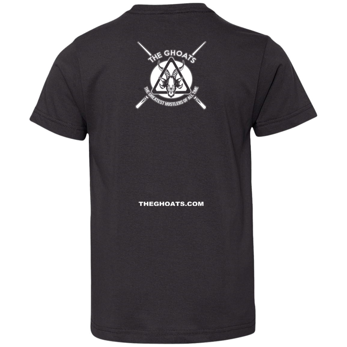 The GHOATS custom design #10. All Seeing Eye. Youth Jersey T-Shirt