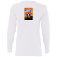 The GHOATS Custom Design. #38 Super 3. APA League. Ladies' Cotton LS T-Shirt