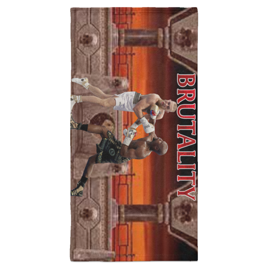 Artichoke Fight Gear Custom Design #5. Brutality! Towel - 15x30