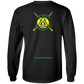 The GHOATS Custom Design. #13. GHOATS SMASH. Long Sleeve Cotton T-Shirt