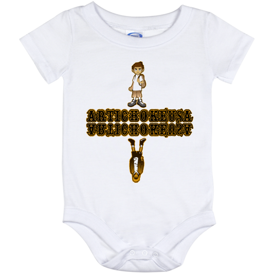 ArtichokeUSA Custom Design. Façade: (Noun) A false appearance that makes someone or something seem more pleasant or better than they really are. Baby Onesie 12 Month
