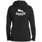 ArtichokeUSA Custom Design. Ruffing the Passer. Pitbull Edition. Male Version. Ladies' Pullover Hooded Sweatshirt