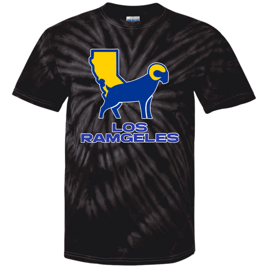 ArtichokeUSA Custom Design. Los Ramgeles. Fan Art. Youth Tie Dye T-Shirt
